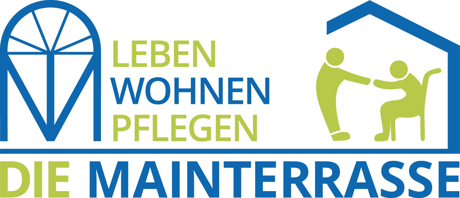 Logo der Mainterrasse, Betreiber der Steinheimer Tagespflege im Zentrum