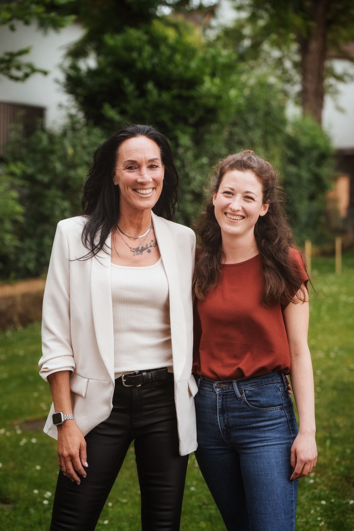 Leitungsteam Kita, li Saskia Klein-stellvertretende Leitung, re Esther Mertens Leitung